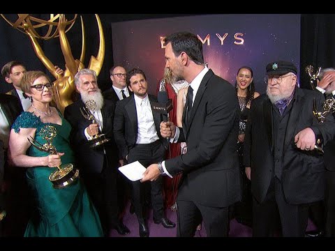 71st Emmy Awards: Backstage LIVE! with the team from Game of Thrones